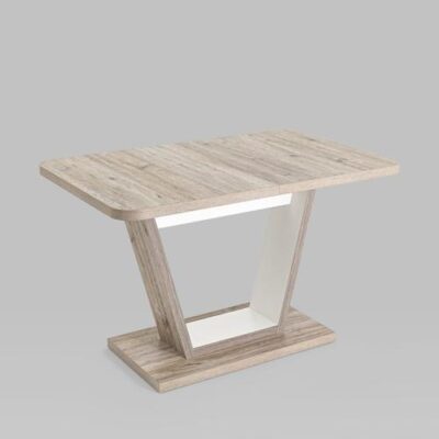 Стол Vector 120-160*80 дуб анкона/белый УТ000035446 Stool Group