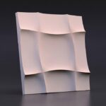 Гипсовая 3D панель Мягкий квадрат Gesso 3D