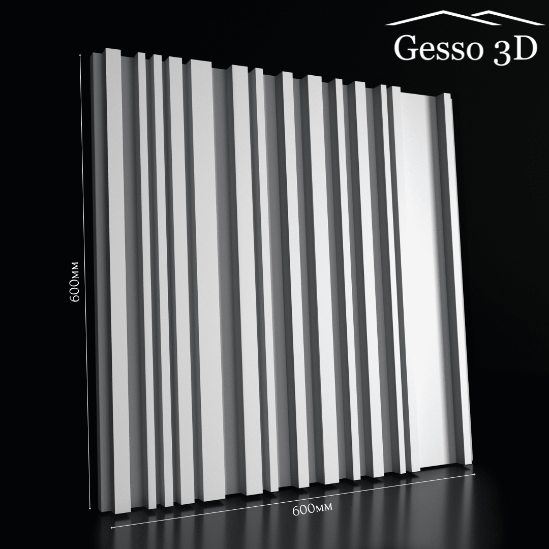 Гипсовая панель Elegance Gesso 3D Гипсовая панель Elegance Gesso 3D