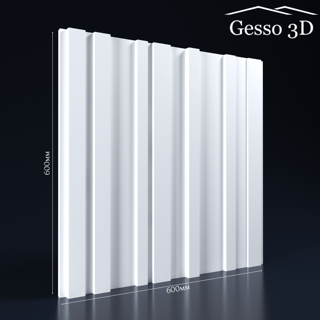Гипсовая панель Millenium Gesso 3D Гипсовая панель Millenium Gesso 3D