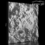 Гипсовая панель Island-2 Gesso 3D