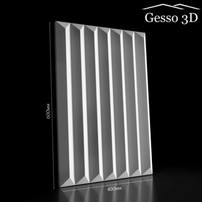 Гипсовая панель Duo 1 Gesso 3D