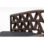 ткань серая DIE-CH-st001 RAL8016 Mua brown(gray)