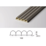 Дуговая панель 100 FLUTED/100х19.5 listru home