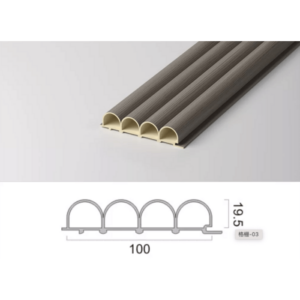 Дуговая панель 100 FLUTED/100х19.5 listru home