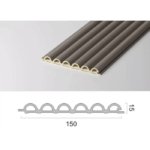 Дуговая панель 150 FLUTED/150х15 listru home