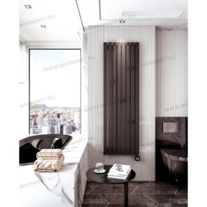 Электрический радиатор полотенцесушитель WARMMET Flat 60 VE