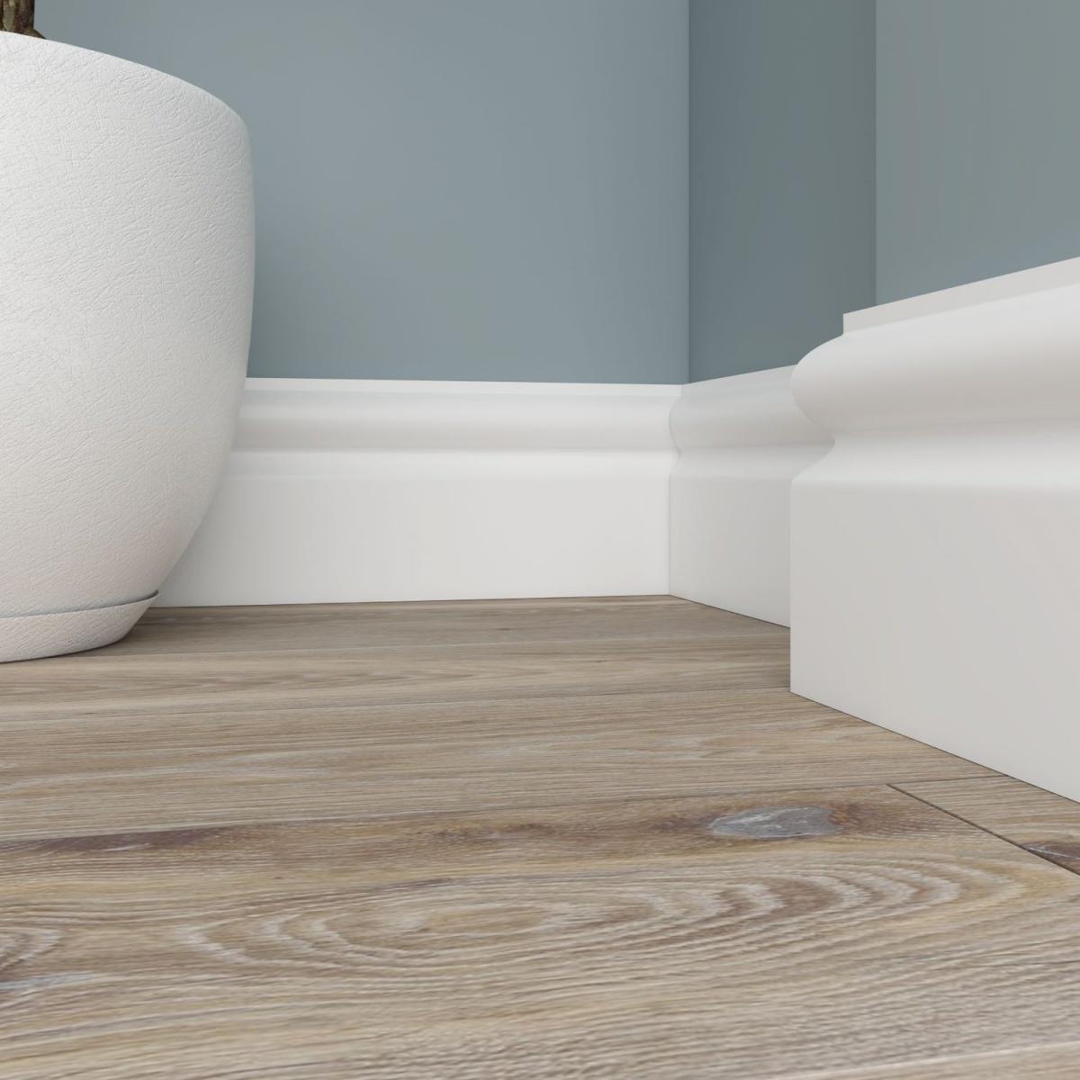 Плинтус Ultrawood арт. Base 0018 i (2000 x 98 x 16 мм) Плинтус Ultrawood арт. Base 0018 i (2000 x 98 x 16 мм)