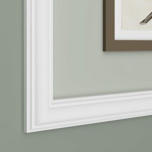 Молдинг белый Ultrawood арт. U 0003 p (2000 х 25 х 12 мм)