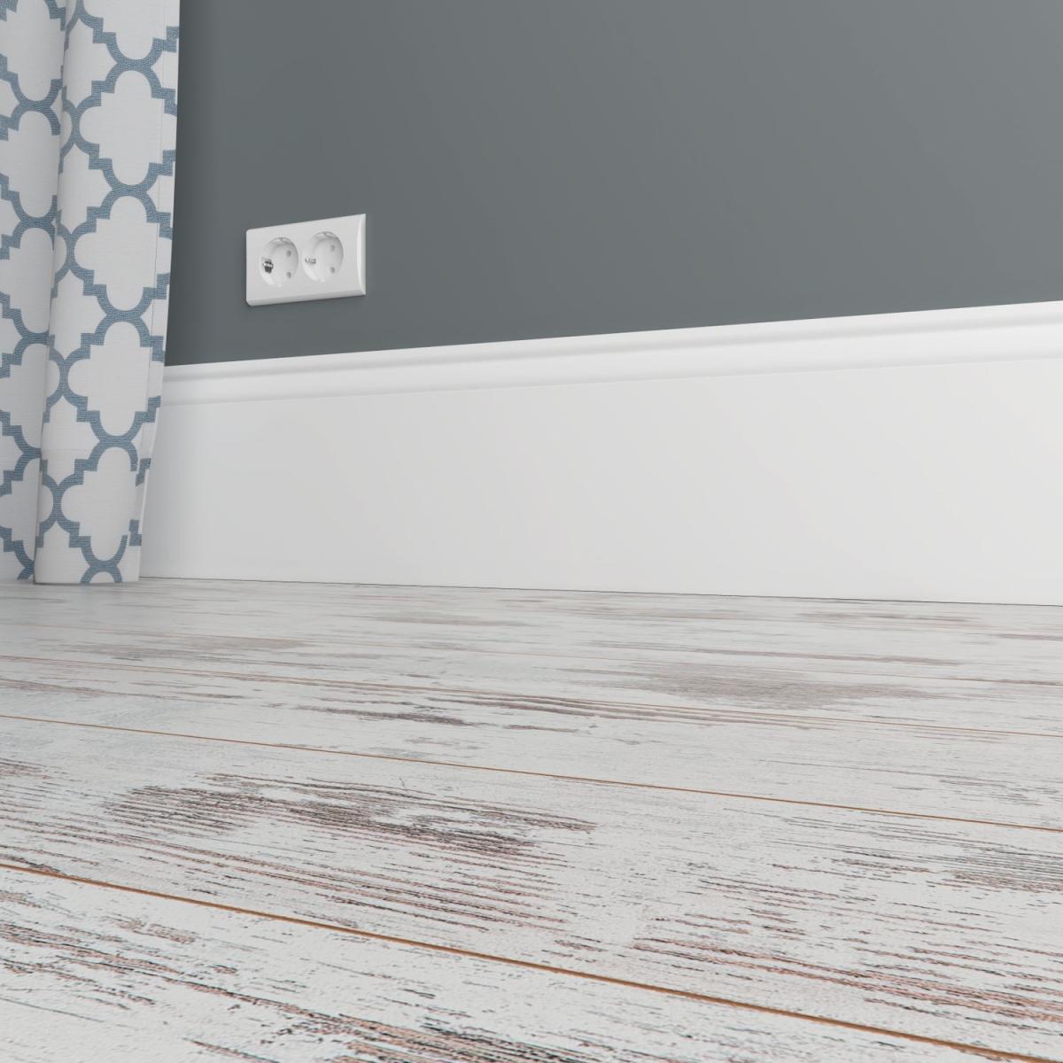 Плинтус Ultrawood арт. Base 0007 i (2000 x 183 x 14 мм) Плинтус Ultrawood арт. Base 0007 i (2000 x 183 x 14 мм)