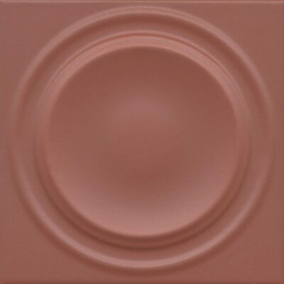 OBE003 Аква Альта 2 красный матовый структура 20x20x0