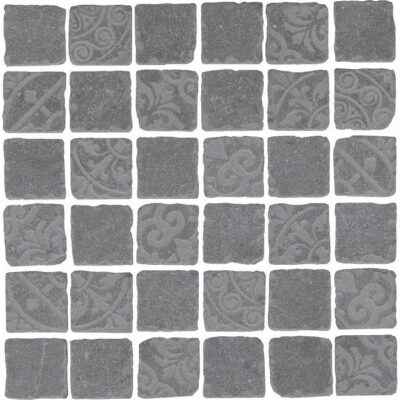 SBM007/DD6405 Про Фьюче серый темный мозаичный 30*30 керамограмический гранит Керама Марацци