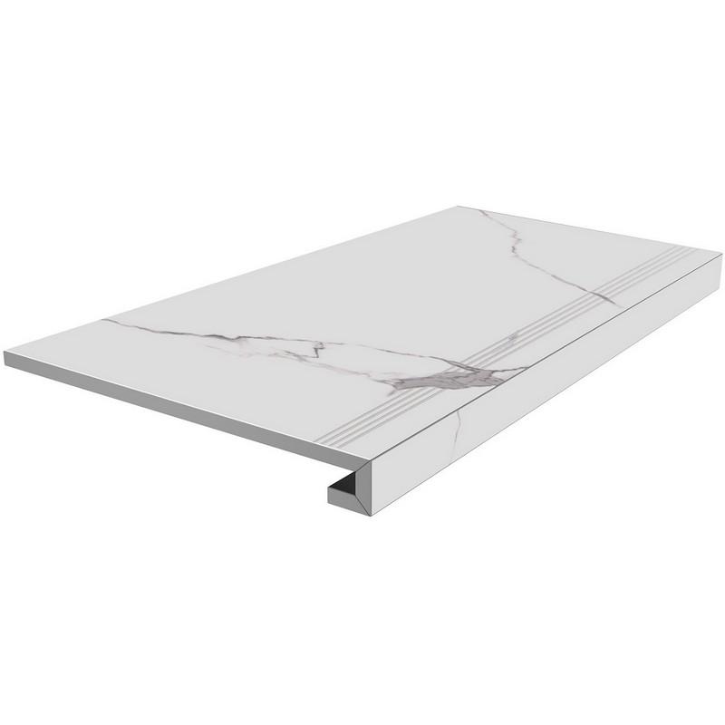 SG849992R/GCF Ступень клееная Монте Тиберио белый лаппатированный 33x80x0 SG849992R/GCF Ступень клееная Монте Тиберио белый лаппатированный 33x80x0