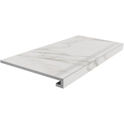 SG850192R/GCF Ступень клееная Монте Тиберио серый светлый лаппатированный 33x80x0