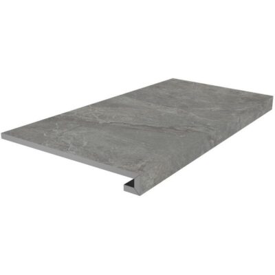 SG850890R/GCF Ступень клееная Риальто серый тёмный матовый 33x80x0