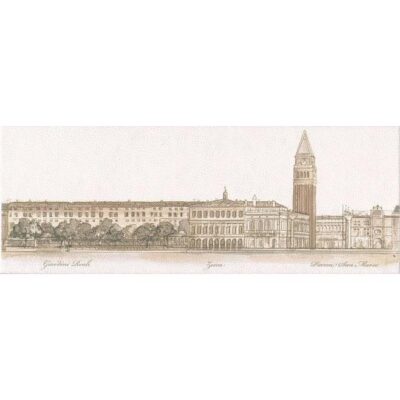 STG/A577/15061 Сафьян Venezia 15*40 керамический декор Керама Марацци