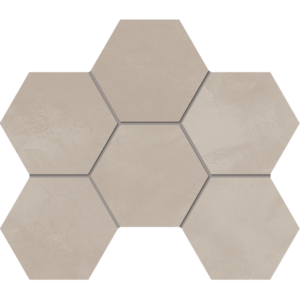 Мозаика GF02 Graffito Light Beige Hexagon неполированная 25x28