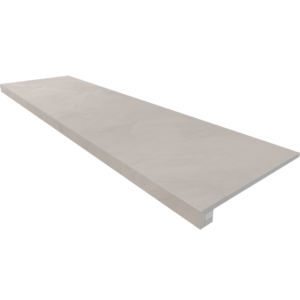 Ступени Комплект GF01 Graffito Light Grey (Ступень 33x120 неполированный прямоугольный бортик без насечек + Подступенок 14