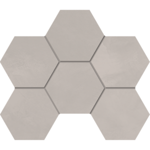 Мозаика GF01 Graffito Light Grey Hexagon неполированная 25x28