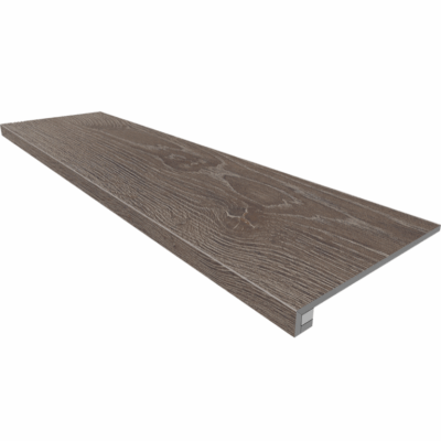 Ступени Комплект KW03 Kraft Wood Wenge (Ступень 33x120 структурированный прямоугольный бортик без насечек + Подступенок 14