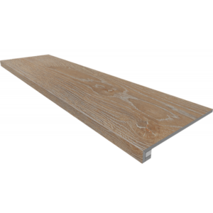Ступени Комплект KW01 Kraft Wood Rusty Beige (Ступень 33x120 структурированный прямоугольный бортик без насечек + Подступенок 14