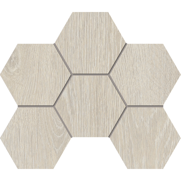 Мозаика KW00 Kraft Wood Nordic Hexagon структурированная 25x28 Мозаика KW00 Kraft Wood Nordic Hexagon структурированная 25x28