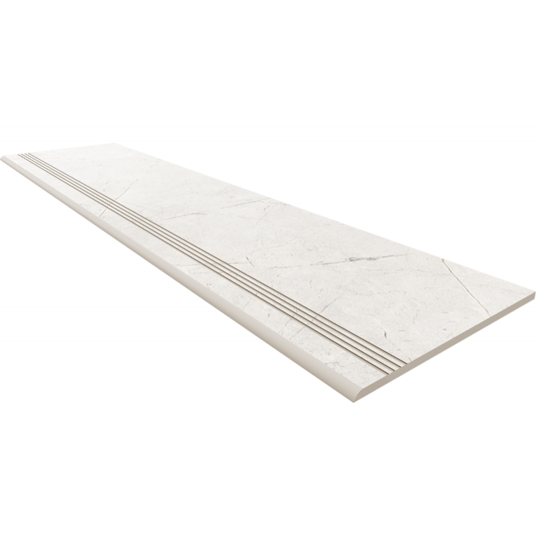 Ступени Ступень NL00 Nolana White неполированный с насечками 30x120 Steptrade/NL00_NS/30x120x10 Ступени Ступень NL00 Nolana White неполированный с насечками 30x120 Steptrade/NL00_NS/30x120x10