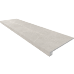 Ступени Комплект NL02 Nolana Light Grey (Ступень 33x120 неполированный прямоугольный бортик без насечек + Подступенок 14