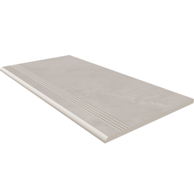 Ступени Ступень GF01 Graffito Light Grey неполированный с насечками 30x60 Steptrade/GF01_NS/30x60x10