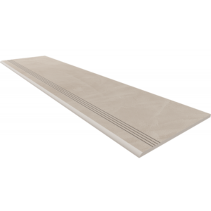 Ступени Ступень GF02 Graffito Light Beige неполированный с насечками 30x120 Steptrade/GF02_NS/30x120x10