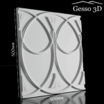 Гипсовая панель Pekin Gesso 3D