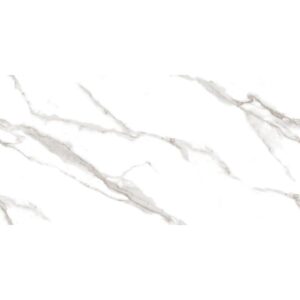 Calacatta sharp silver Керамогранит белый Полированный 60x120 LAPARET