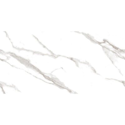 Calacatta sharp silver Керамогранит белый Полированный 60x120 LAPARET