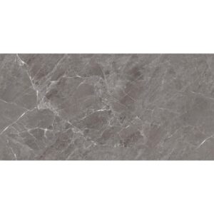 Mramor chic grey Керамогранит темно-серый Полированный 60x120 LAPARET