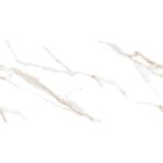 Calacatta sharp gold Керамогранит белый Полированный 60x120 LAPARET