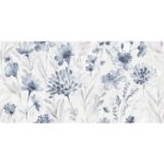 Aquarelle blanco Декор матовый обрезной 40x80 LAPARET