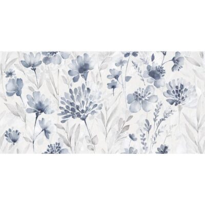 Aquarelle blanco Декор матовый обрезной 40x80 LAPARET