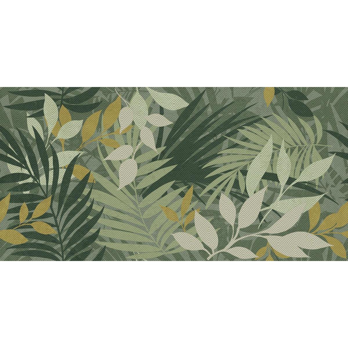 Green Декор матовый обрезной 40x80 LAPARET Green Декор матовый обрезной 40x80 LAPARET