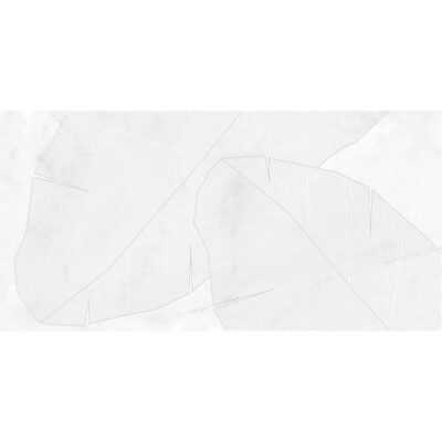 Cosmo bianco Декор глянцевый обрезной 40x80 LAPARET