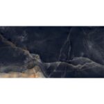 Interstellar black Керамогранит чёрный полированный 80x160 LAPARET