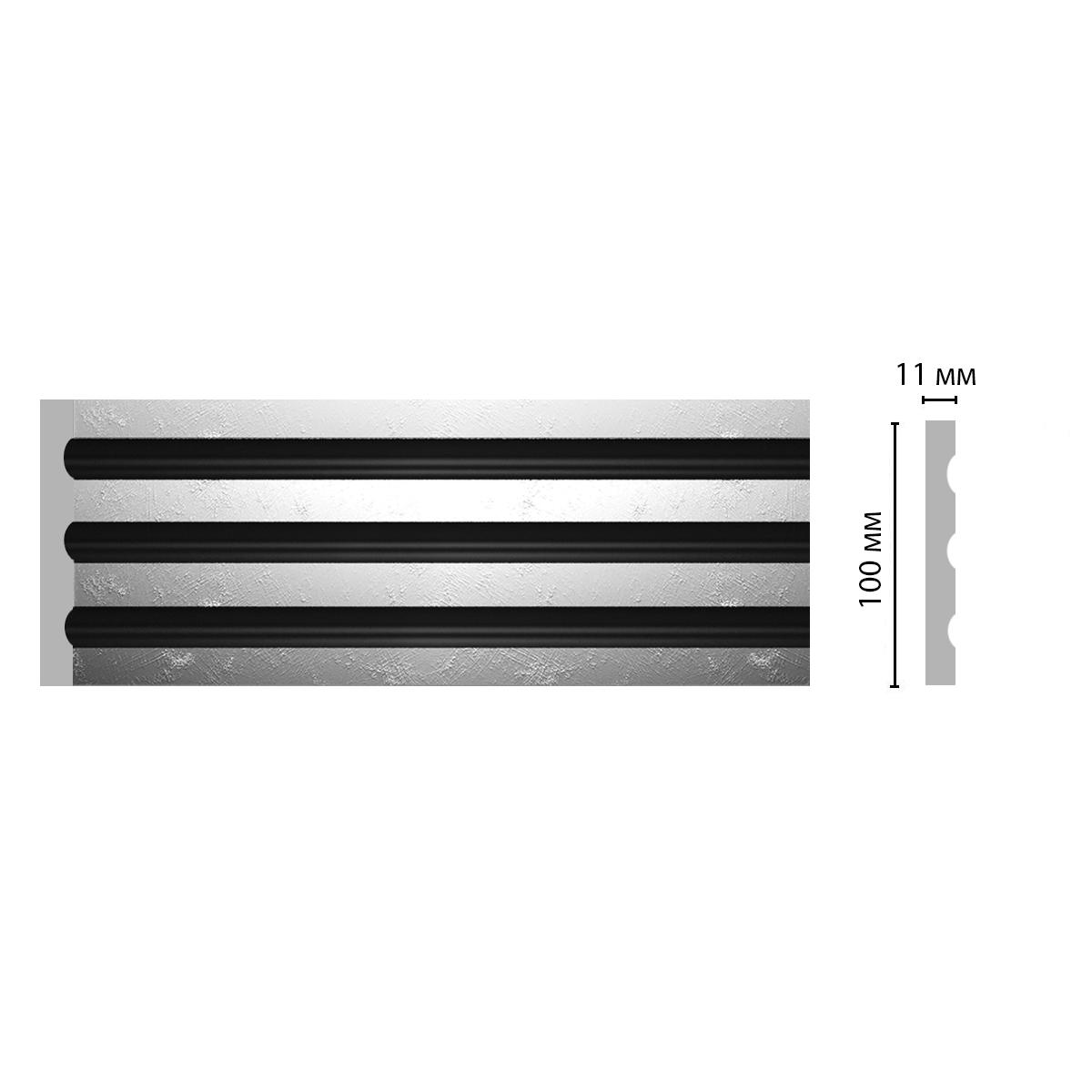 Пилястра DECOMASTER D201-63 ШК/20 100*11*2400 мм Пилястра DECOMASTER D201-63 ШК/20 100*11*2400 мм
