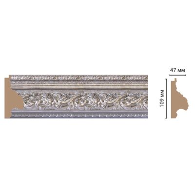Багет DECOMASTER 230-1610/8 109*47*2900 мм