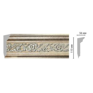 Плинтус DECOMASTER 129D-59A ШК/8 113*56*2400  мм