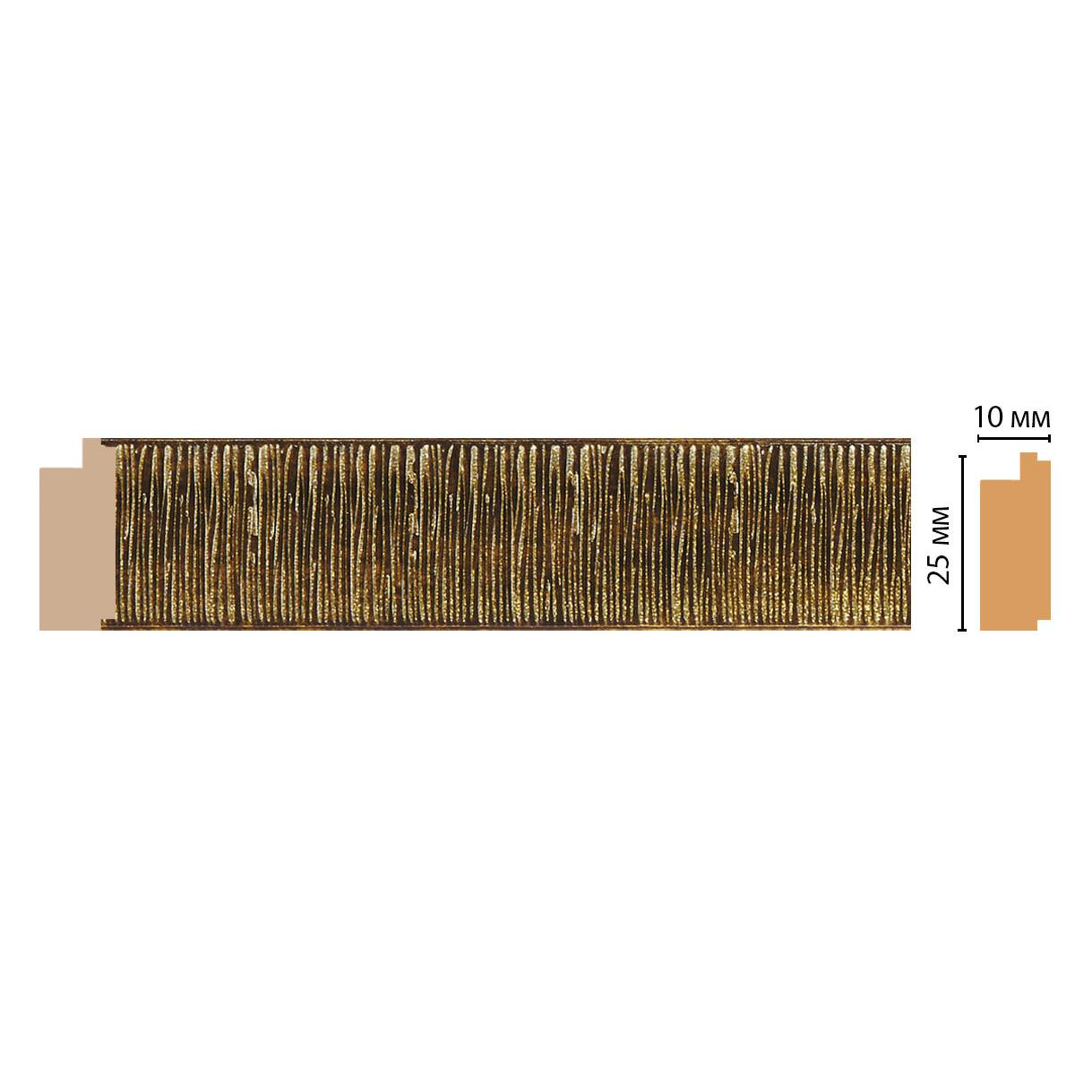 Багет DECOMASTER 102-28 25*10*2400 мм Багет DECOMASTER 102-28 25*10*2400 мм