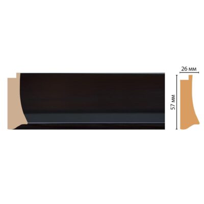 Багет DECOMASTER 553-195 ДМ 57*26*2900  мм