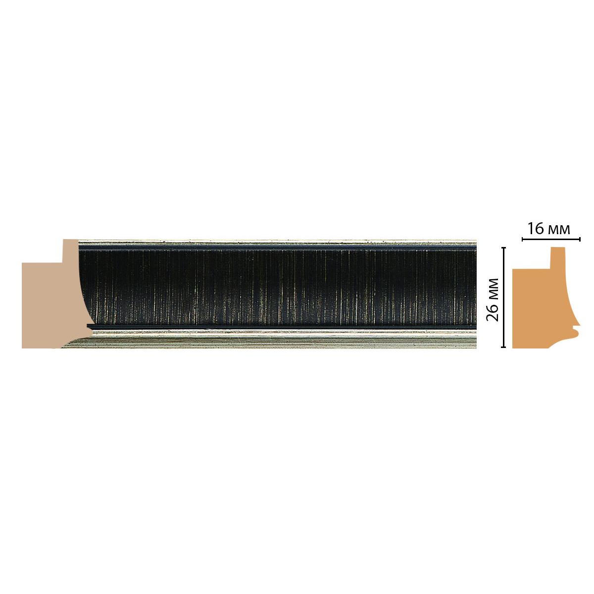Багет DECOMASTER 564-277 26*16*2900 мм Багет DECOMASTER 564-277 26*16*2900 мм