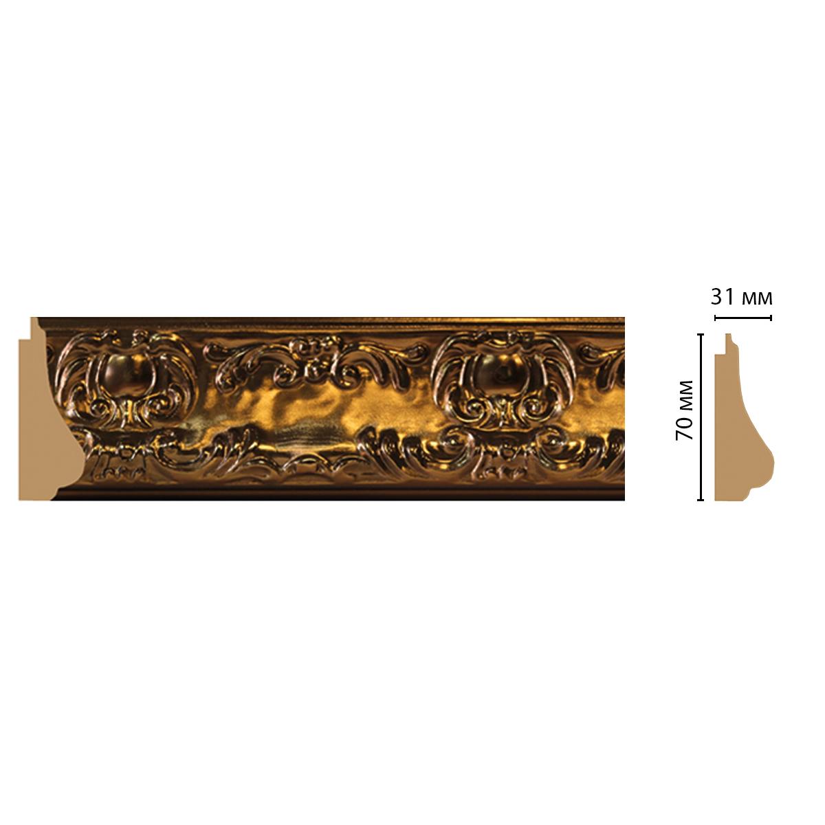 Багет DECOMASTER 566-1606 70*31*2900 мм Багет DECOMASTER 566-1606 70*31*2900 мм