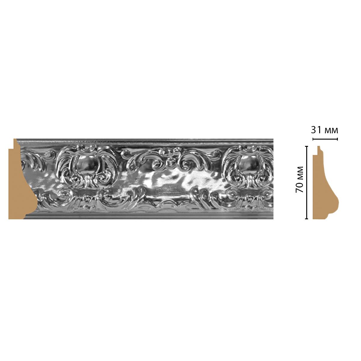 Багет DECOMASTER 566-1609 70*31*2900 мм Багет DECOMASTER 566-1609 70*31*2900 мм