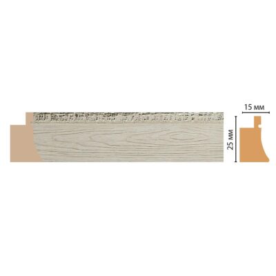 Багет DECOMASTER 584-1070 25*15*2900 мм