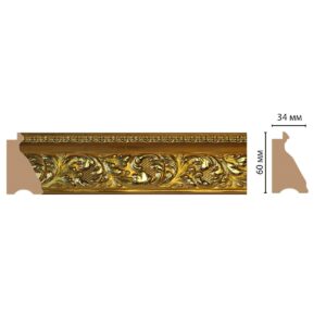 Багет DECOMASTER 587-1604 60*34*2900 мм